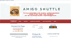 Desktop Screenshot of amigoshuttle.info